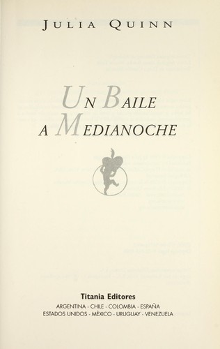 Un baile a medianoche (Spanish language, 2008, Titania, Urano)