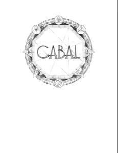 Cabal (italiano language, 2018, GGstudio)
