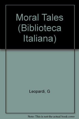 Giacomo Leopardi: Operette morali (1982, University of California Press)
