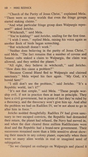 Mike Resnick: Walpurgis III (1992, Warner Books)