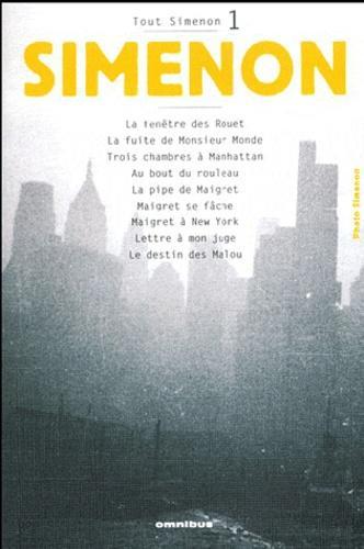Tout Simenon, tome 01 (French language, 2002)