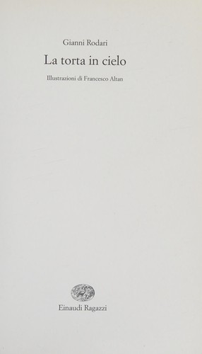 La torta in cielo (Italian language, 1995, Einaudi ragazzi)
