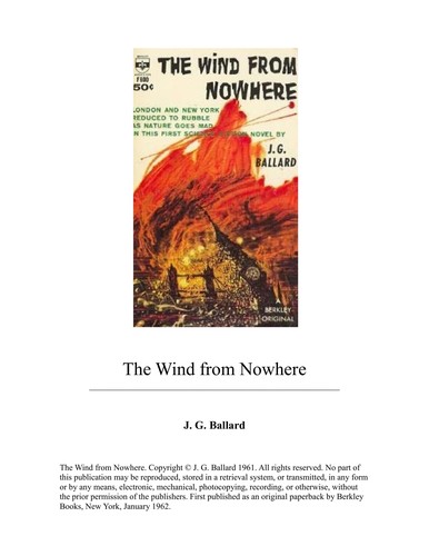 The Wind from Nowhere (Paperback, 1976, Penguin (Non-Classics))