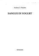 Sangue Di Yogurt (Hardcover, 2002, Mondadori (IT))