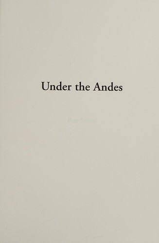 Under the Andes (Hardcover, 2005, IndyPublish.com)