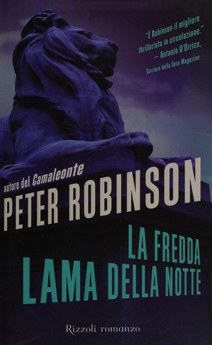 La fredda lama della notte (Italian language, 2006, Rizzoli)