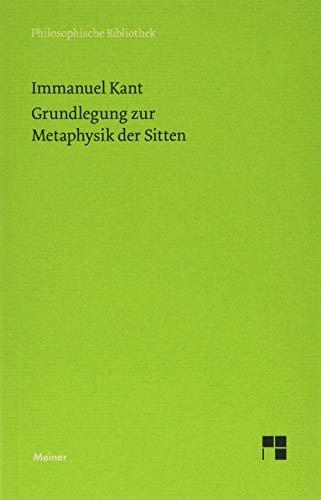 Grundlegung zur Metaphysik der Sitten (German language, 2016)