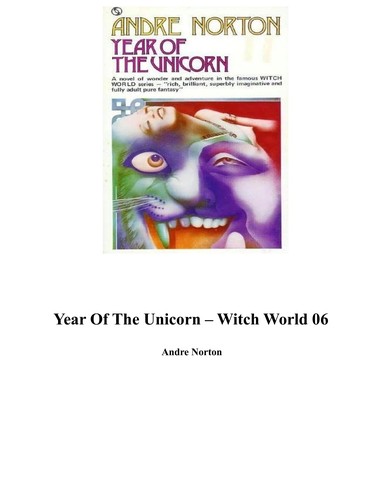 Year of the Unicorn (Hardcover, 1977, Gregg Press)