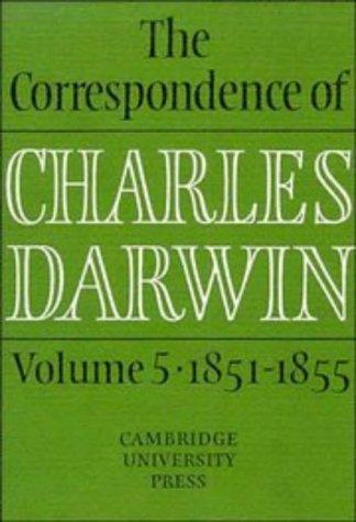 Charles Darwin: The correspondence of Charles Darwin. (Hardcover, 1989, Cambridge University Press)