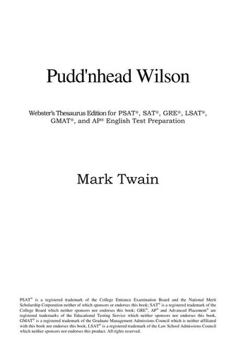 Pudd'nhead Wilson (Paperback, 2006, Icon Reference)