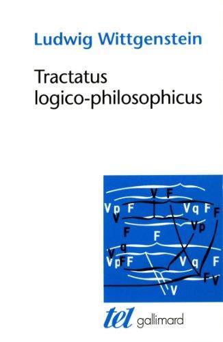 Tractatus logico-philosophicus (French language, Éditions Gallimard)