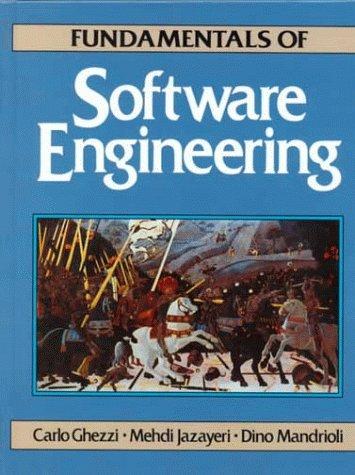 Carlo Ghezzi: Fundamentals of software engineering (1991, Prentice Hall)