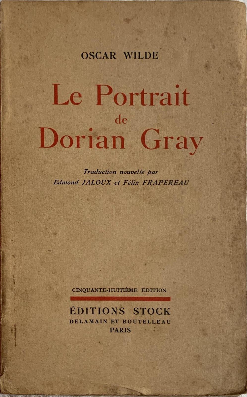 Le Portrait de Dorian Gray (French language, Éditions Stock)