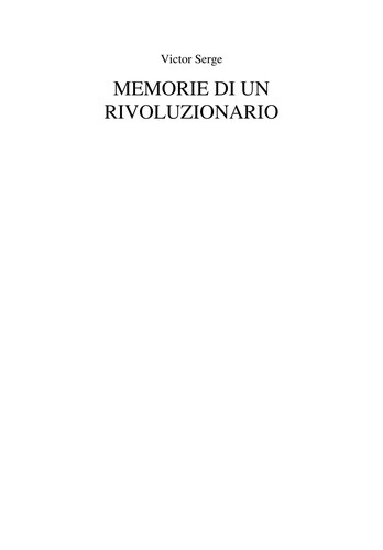 Memorie di un rivoluzionario (Italian language, 2001, Edizioni e/o)