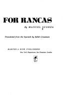 Drums for Rancas (1977, Harper & Row)