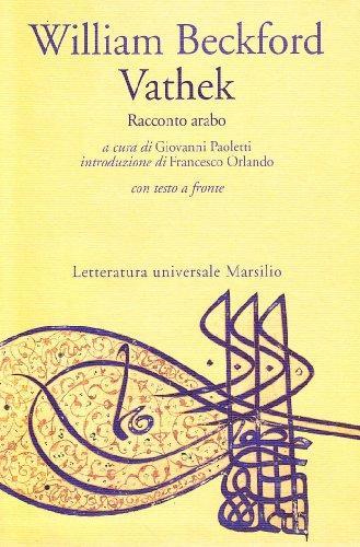 Vathek. Racconto arabo (Italian language, 1996)