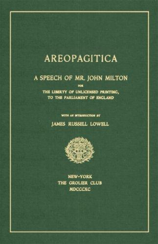 Areopagitica (Hardcover, 2006, Lawbook Exchange)