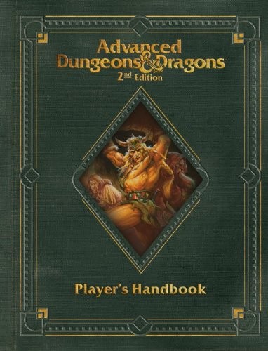 Premium 2nd Edition Advanced Dungeons & Dragons Player's Handbook (Hardcover, 2013, Wizards of the Coast)