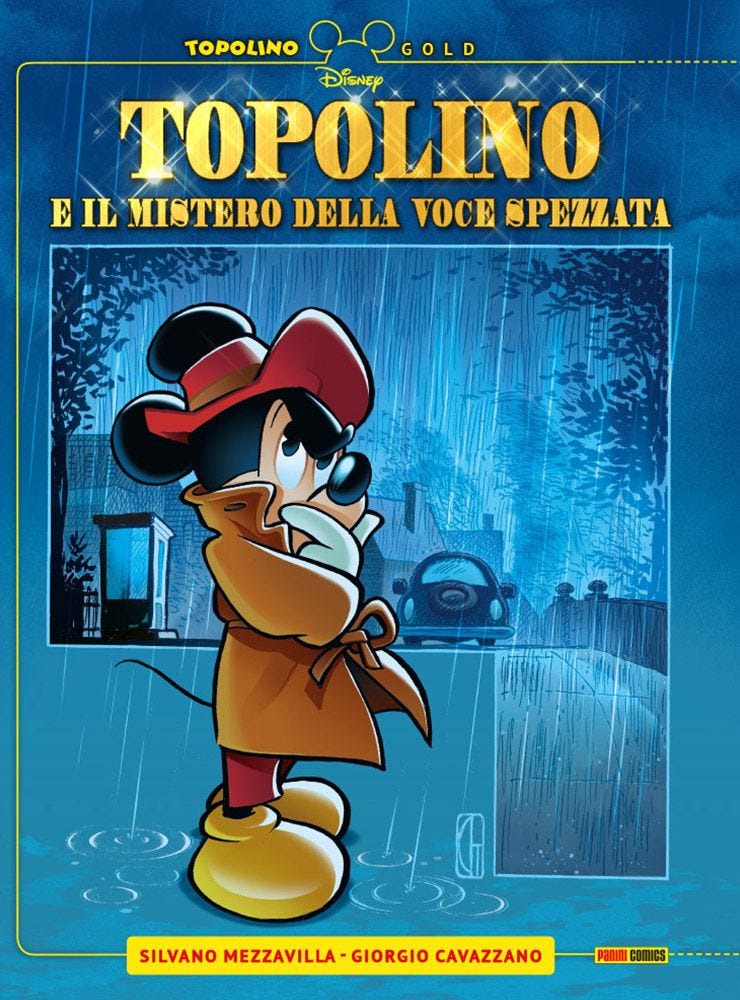 Topolino e il mistero della voce spezzata (Hardcover, italiano language, Panini Comics)