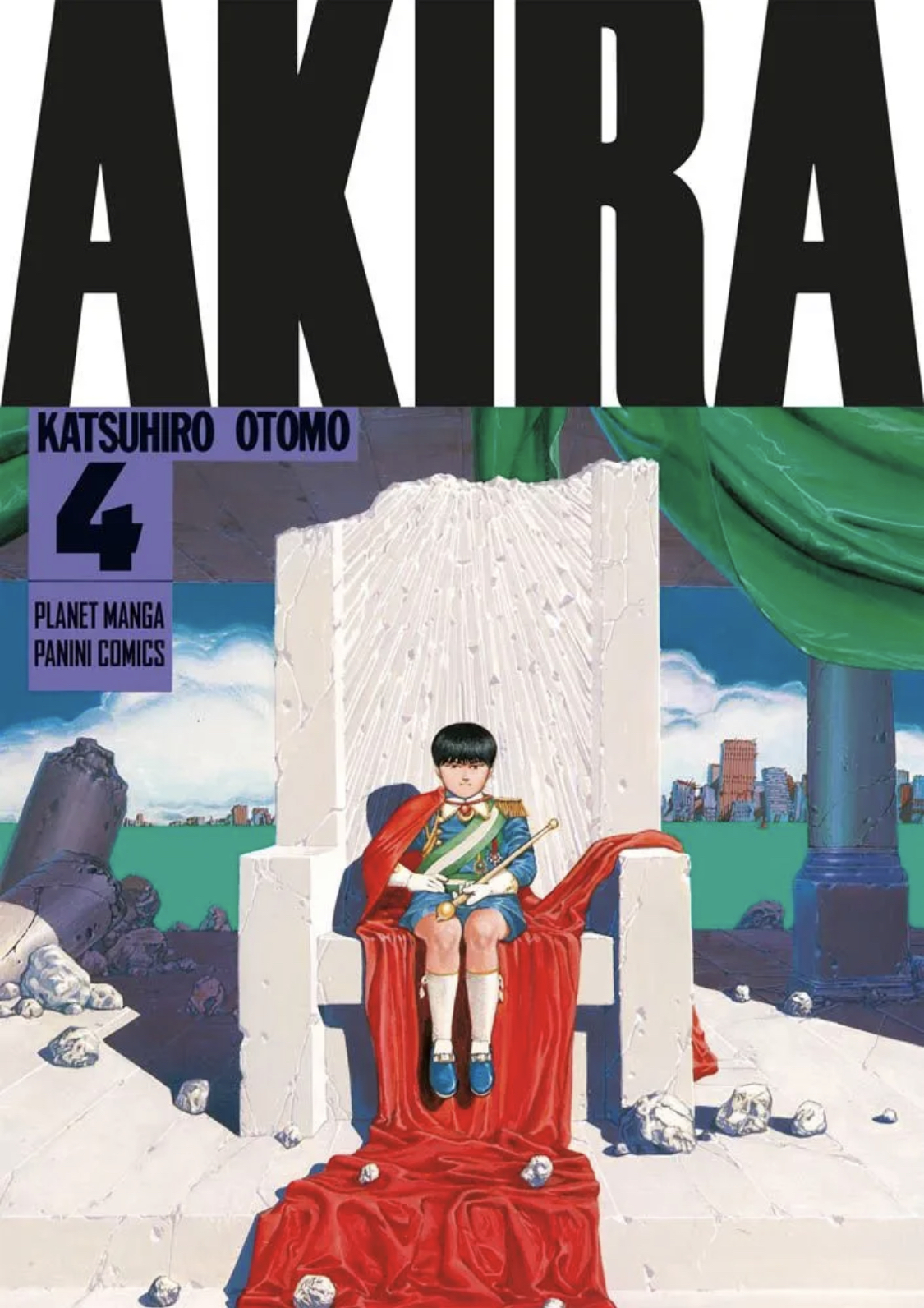 Akira Vol. 4 (Paperback, italiano language, 2021, Panini Comics)