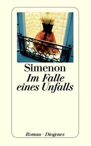 Georges Simenon: Im Falle eines Unfalls (Paperback, German language, 2001, Diogenes Verlag)