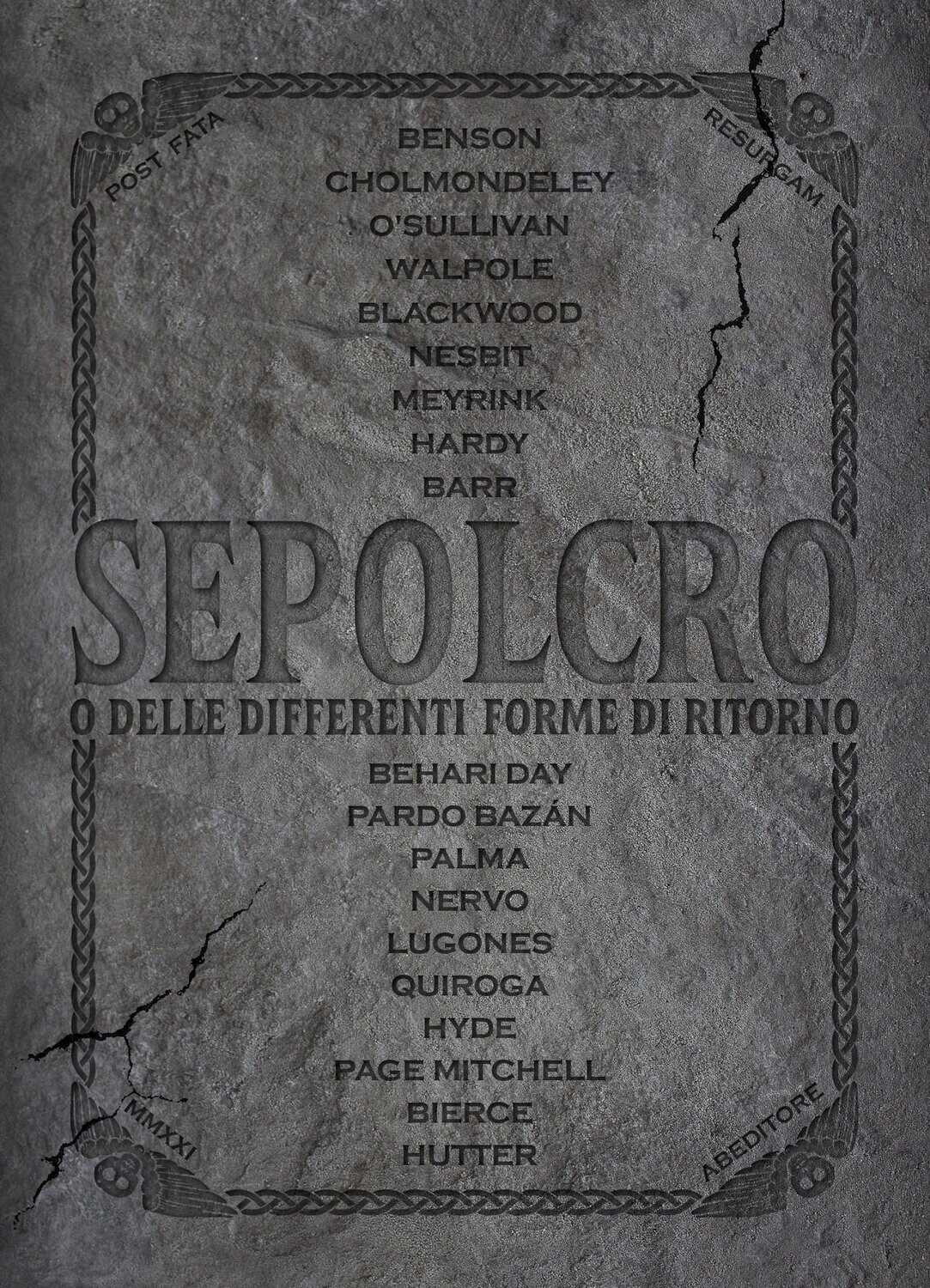 Sepolcro (Paperback, Italian language, 2021, ABEditore)