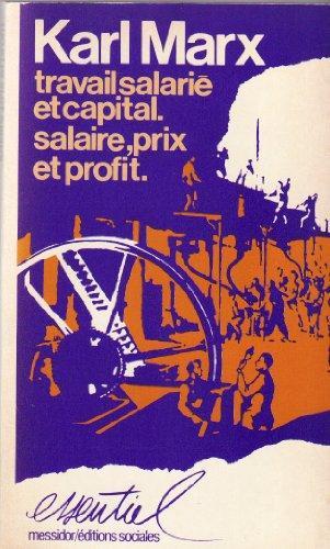 Travail salarié et capital (French language, 1985)