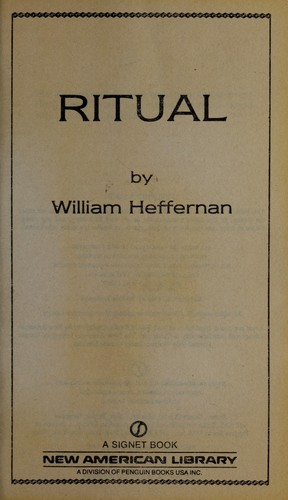 William Heffernan: Ritual (1990, New American Library)
