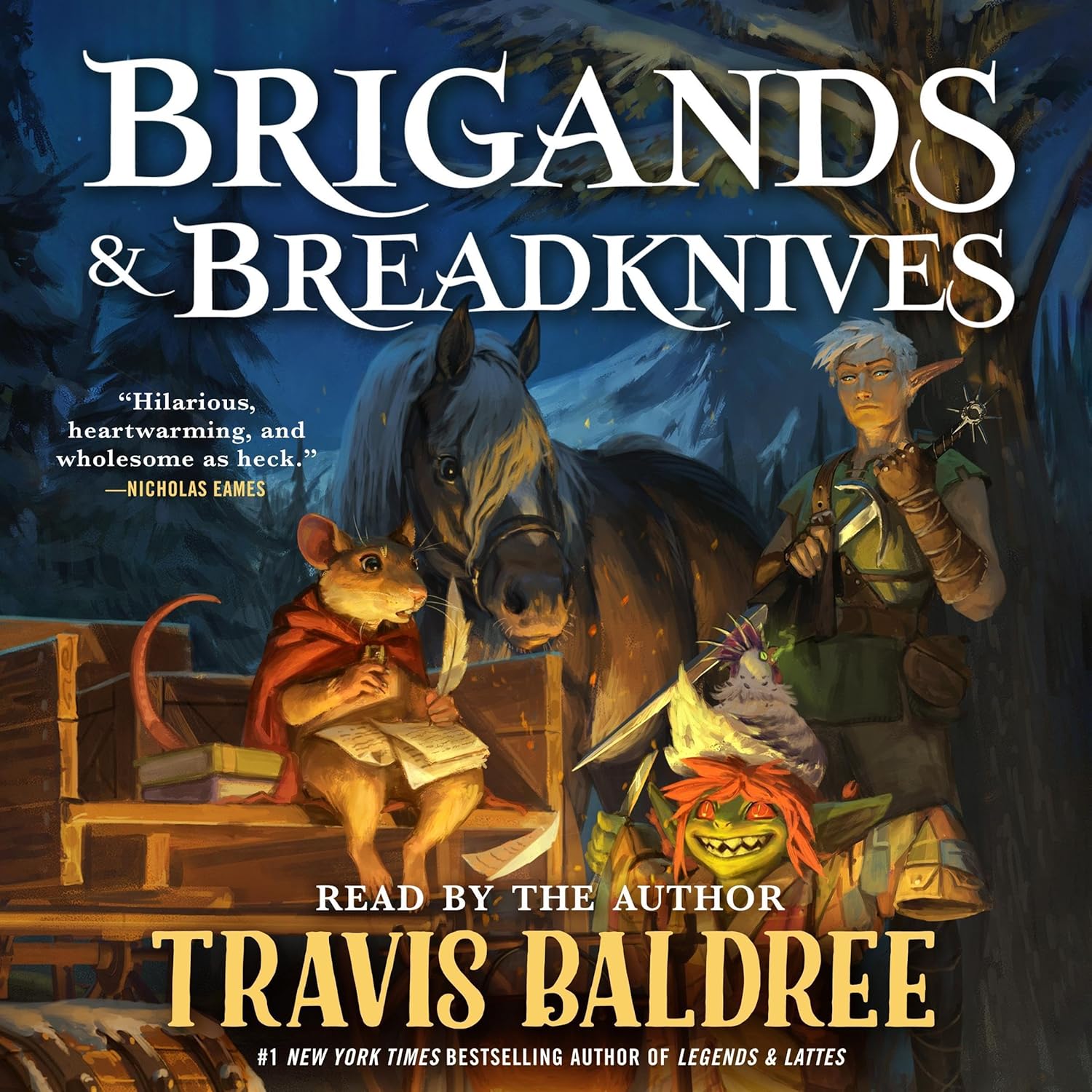 Travis Baldree: Brigands and Breadknives (AudiobookFormat, 2025, Macmillan Audio)
