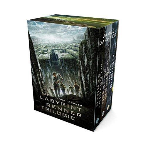 James Dashner: De Labyrintrenner trilogie: De Labyrintrenner, De schroeiproeven, De doodskuur en De Labyrintrenner-files (Dutch language, 2016)