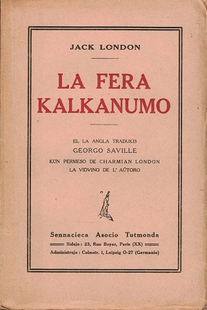La fera kalkanumo (esperanto language)
