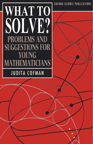 What to solve? (1990, Clarendon Press, Oxford University Press)