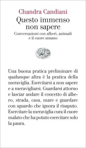 Questo immenso non sapere (Paperback, Italian language, 2021, Einaudi)