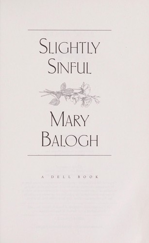 Mary Balogh: Slightly sinful (2004, Dell)