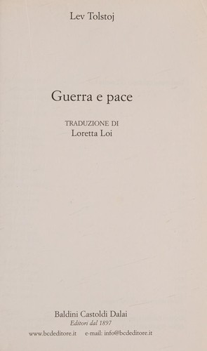 Guerra e pace (2009)