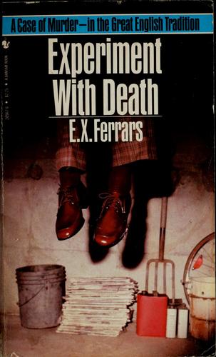 Elizabeth Ferrars: Experiment with death (1982)