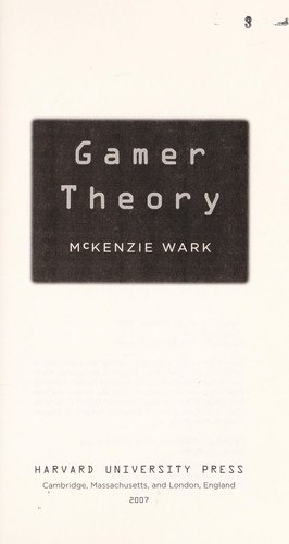Gamer theory (2007, Harvard University Press)