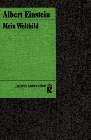 Albert Einstein: Mein Weltbild (German language, 1980)