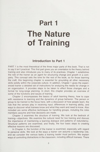 Garry Mitchell: The trainer's handbook (1993, AMACOM)