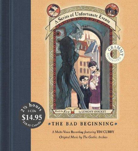 Series of Unfortunate Events #1 Multi-Voice CD, A:The Bad Beginning CD Low Price (Series of Unfortunate Events) (2007, HarperChildrensAudio)