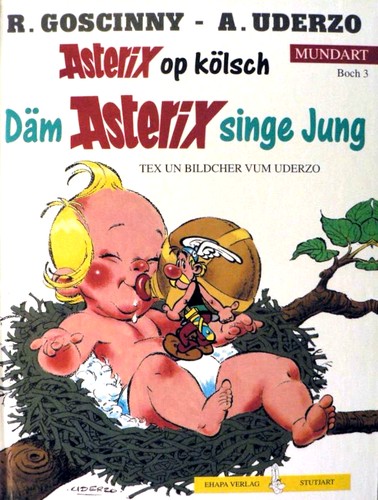 René Goscinny, Albert Uderzo: Asterix Mundart Geb, Bd.3, Däm Asterix singe Jung (Hardcover, Germanic (Other) language, 1996, Egmont Ehapa)