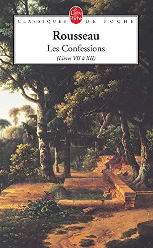 Jean-Jacques Rousseau: Les confessions 2 (French language, 1989, Librairie générale française)