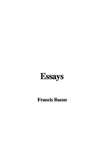 Essays (Hardcover, 2005, IndyPublish.com)