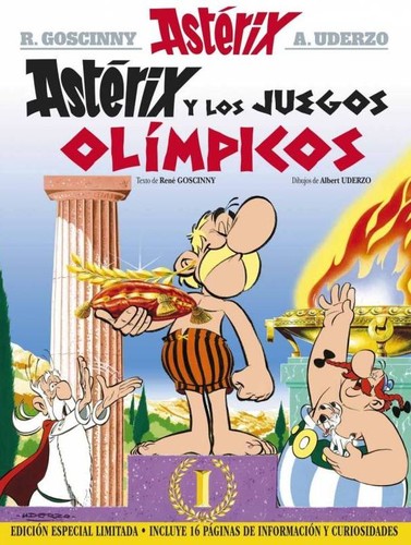 René Goscinny, Albert Uderzo: Astérix y los juegos olímpicos (2016, Bruño)