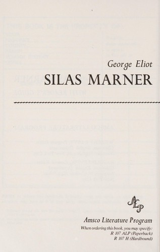 Silas Marner (Paperback, 1969, Amsco School Pubns Inc)