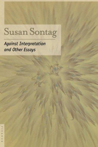 Against interpretation and other essays (1996)