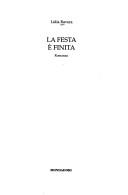 Lidia Ravera: La Festa E Finita (Hardcover, Italian language, 2002, Mondadori (IT))