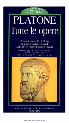 Plato: Tutte le opere (Italian language, 1997, Newton)