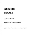 Patrick Dennis: Auntie Mame (1955, Vanguard P.)