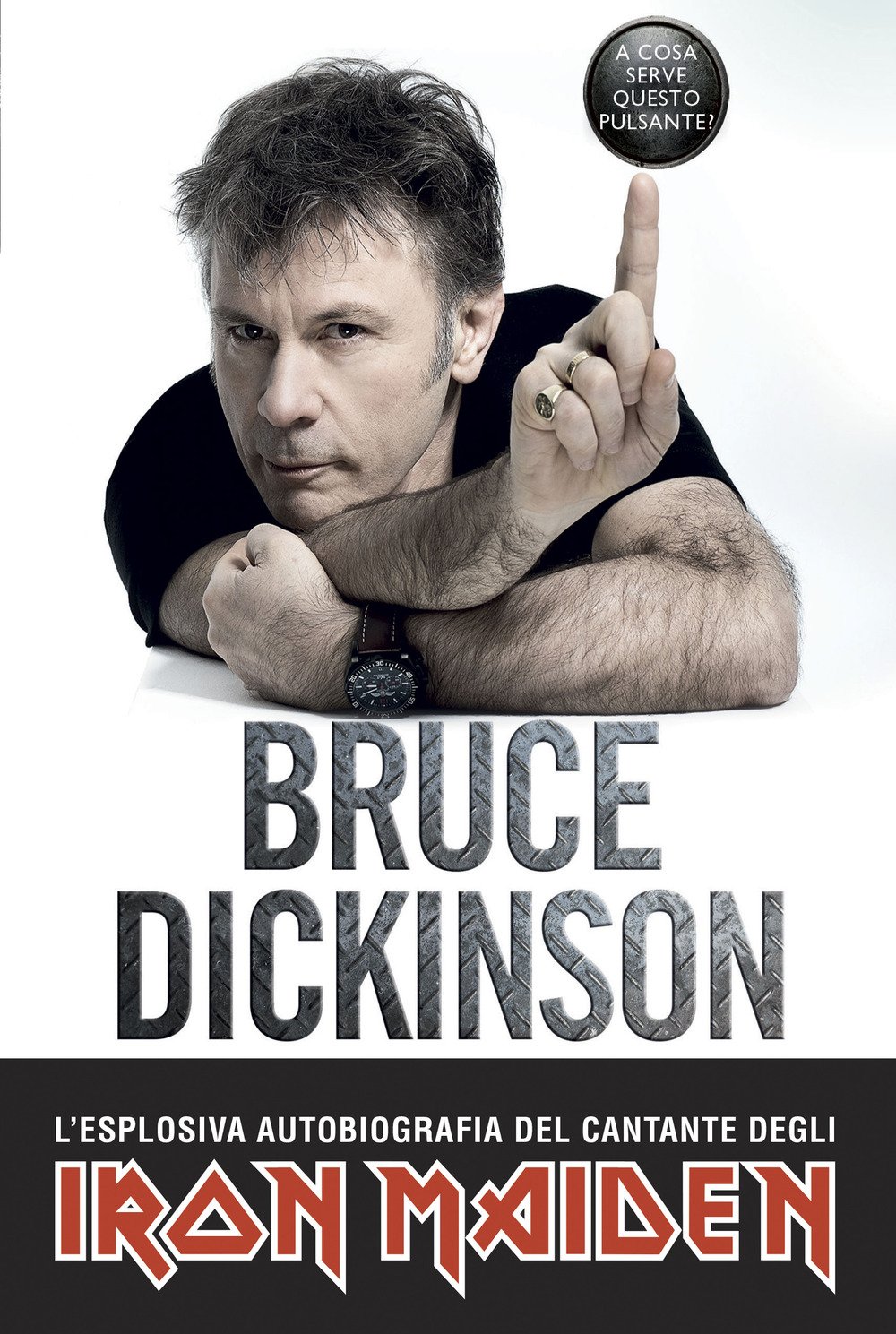 Bruce Dickinson: A cosa serve questo pulsante? (Hardcover, 2018, HarperCollins Italia)